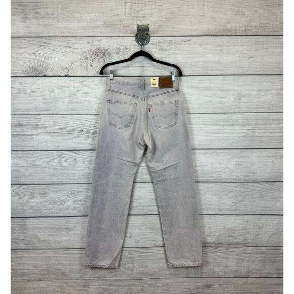 Levi's Women's 501 High Waisted Purple Washed 90's Straight Leg Jeans Size 27 - Picture 8 of 11